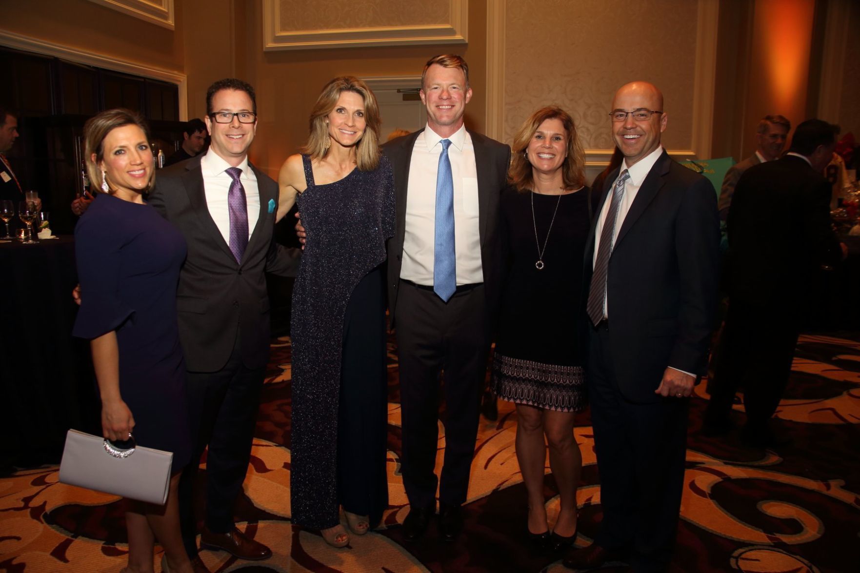 Stephanie and Mike Sigmond, Rhonda and Jason Espy, Amy and Rick Giardino
